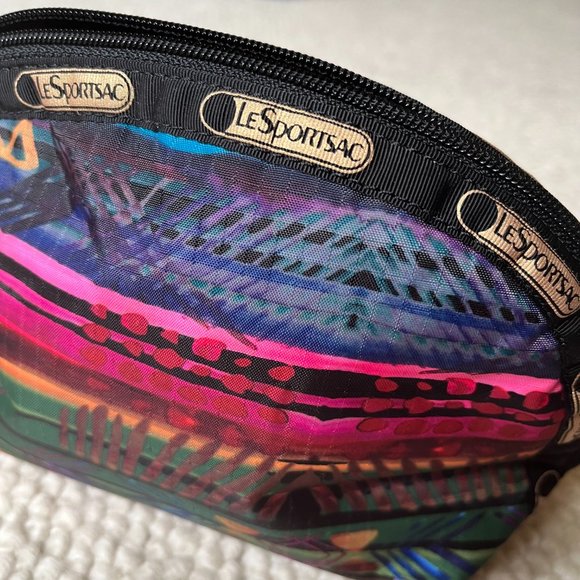 Le Sport Sac Multi Color Makeup Bag - Picture 4 of 14